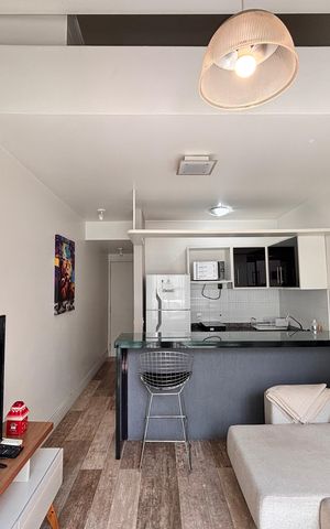 Apartamento à venda com 45m², 1 quarto e 1 vagaSala/Cozinha