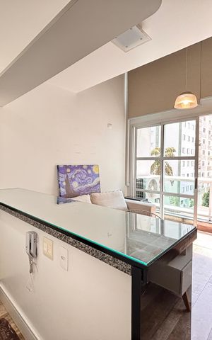 Apartamento à venda com 45m², 1 quarto e 1 vagaSala/Cozinha