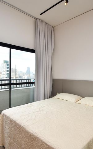 Studio para alugar com 25m², 1 quarto e sem vaga Studio para alugar com 25m², 1 quarto e sem vagaStudio