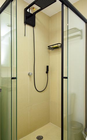 Studio para alugar com 25m², 1 quarto e sem vaga Studio para alugar com 25m², 1 quarto e sem vagaBanheiro