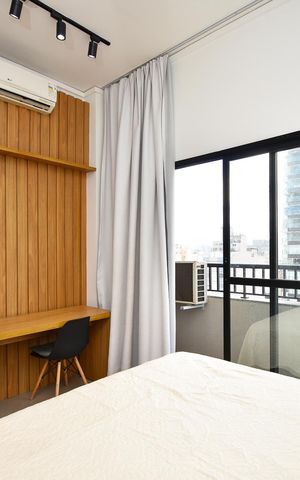 Studio para alugar com 25m², 1 quarto e sem vaga Studio para alugar com 25m², 1 quarto e sem vagaStudio