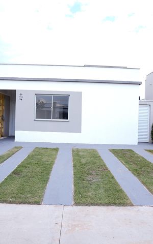 Casa de condomínio para alugar com 80m², 2 quartos e 2 vagasFachada