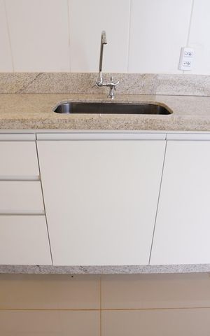 Casa de condomínio para alugar com 80m², 2 quartos e 2 vagasSala/cozinha