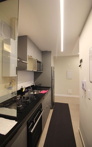 Apartamento à venda com 75m², 2 quartos e 2 vagasCozinha e Área de Serviço
