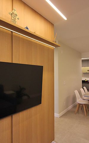 Apartamento à venda com 75m², 2 quartos e 2 vagasSala