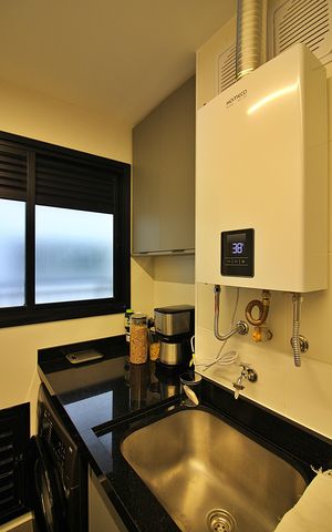 Apartamento à venda com 75m², 2 quartos e 2 vagasCozinha e Área de Serviço