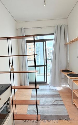 Studio para alugar com 33m², 1 quarto e 1 vaga Studio para alugar com 33m², 1 quarto e 1 vagaSala
