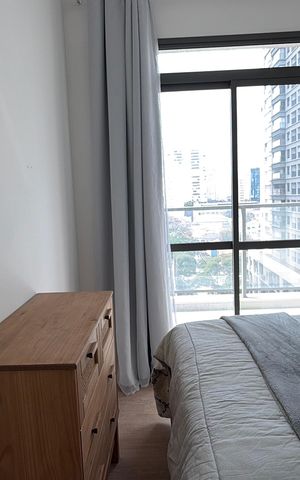 Studio para alugar com 33m², 1 quarto e 1 vaga Studio para alugar com 33m², 1 quarto e 1 vagaQuarto