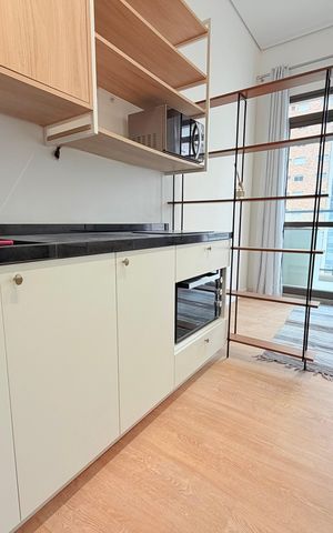 Studio para alugar com 33m², 1 quarto e 1 vaga Studio para alugar com 33m², 1 quarto e 1 vagaCozinha
