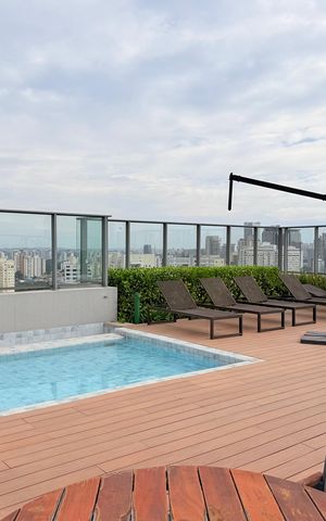Studio para alugar com 33m², 1 quarto e 1 vaga Studio para alugar com 33m², 1 quarto e 1 vagaÁrea comum