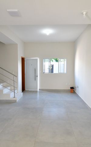Casa de condomínio para alugar com 96m², 3 quartos e 2 vagasSala