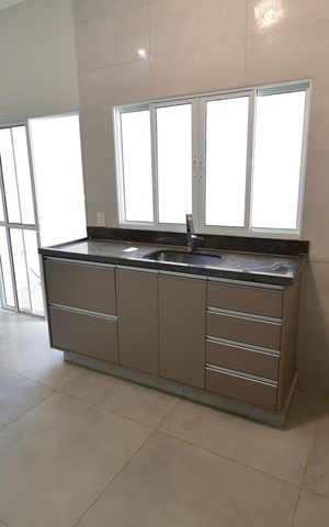 Casa de condomínio para alugar com 96m², 3 quartos e 2 vagasCozinha