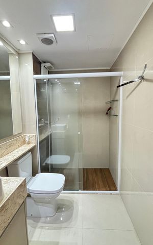 Apartamento à venda com 52m², 2 quartos e 1 vaga Apartamento à venda com 52m², 2 quartos e 1 vagaBanheiro