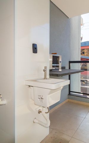 Apartamento à venda com 44m², 2 quartos e 1 vaga Apartamento à venda com 44m², 2 quartos e 1 vagaÁrea de Serviço