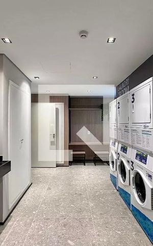 Studio para alugar com 26m², 1 quarto e sem vaga Studio para alugar com 26m², 1 quarto e sem vagaLavanderia