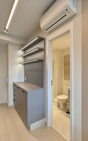 Studio para alugar com 26m², 1 quarto e sem vaga Studio para alugar com 26m², 1 quarto e sem vagaCozinha