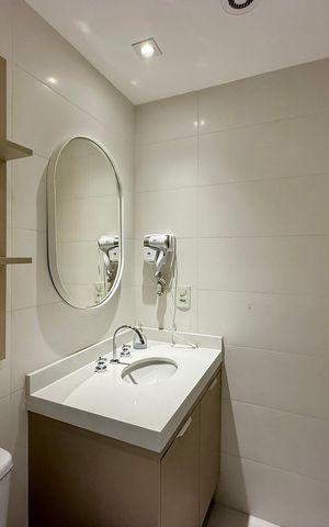 Studio para alugar com 26m², 1 quarto e sem vaga Studio para alugar com 26m², 1 quarto e sem vagaBanheiro