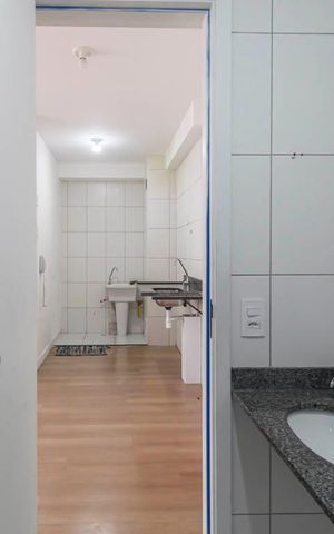 Apartamento para alugar com 39m², 2 quartos e 1 vaga Apartamento para alugar com 39m², 2 quartos e 1 vagaBanheiro