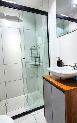 Studio para alugar com 15m², 1 quarto e sem vagaBanheiro social