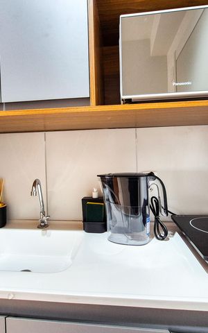 Studio para alugar com 15m², 1 quarto e sem vagaCozinha