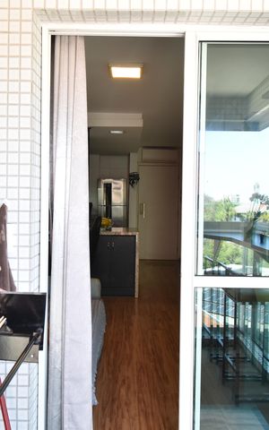 Apartamento para alugar com 45m², 2 quartos e 1 vagaVaranda