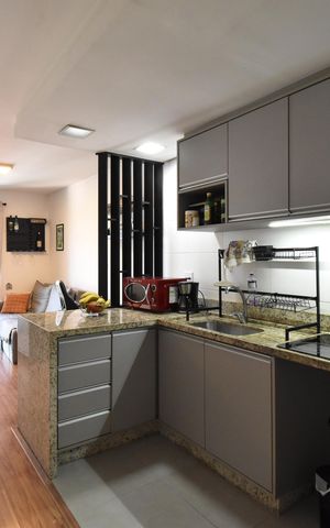 Apartamento para alugar com 45m², 2 quartos e 1 vagaSala/Cozinha