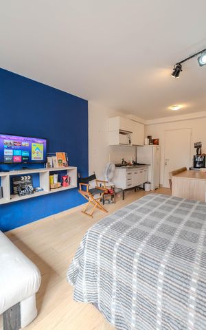 Studio à venda com 24m², 1 quarto e sem vaga Studio à venda com 24m², 1 quarto e sem vagaStudio