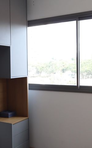 Studio para alugar com 27m², 1 quarto e sem vagaQuarto