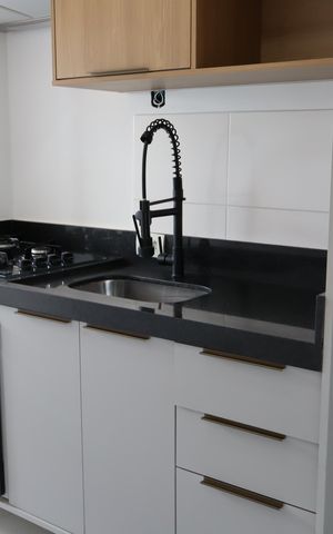Studio para alugar com 27m², 1 quarto e sem vagaCozinha e Área de Serviço