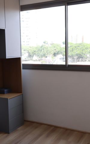 Studio para alugar com 27m², 1 quarto e sem vagaQuarto