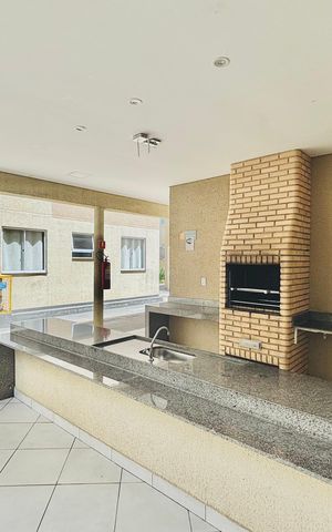 Apartamento para alugar com 41m², 2 quartos e sem vaga Apartamento para alugar com 41m², 2 quartos e sem vagaÁrea comum - Churrasqueira