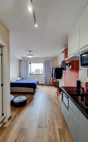 Apartamento à venda com 27m², 1 quarto e sem vagaCozinha