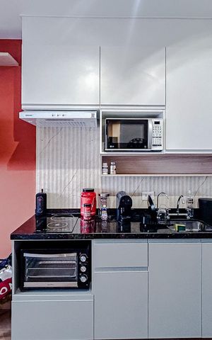 Apartamento à venda com 27m², 1 quarto e sem vagaCozinha