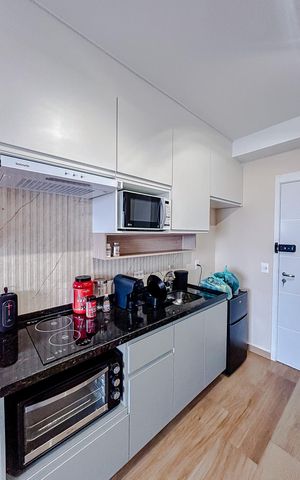 Apartamento à venda com 27m², 1 quarto e sem vagaCozinha
