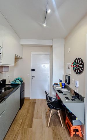 Apartamento à venda com 27m², 1 quarto e sem vagaCozinha