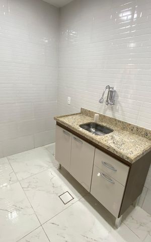 Casa para alugar com 55m², 2 quartos e sem vaga Casa para alugar com 55m², 2 quartos e sem vagaCozinha e Área de Serviço