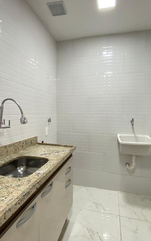 Casa para alugar com 55m², 2 quartos e sem vaga Casa para alugar com 55m², 2 quartos e sem vagaCozinha e Área de Serviço