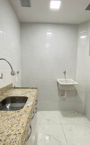 Casa para alugar com 55m², 2 quartos e sem vaga Casa para alugar com 55m², 2 quartos e sem vagaCozinha e Área de Serviço