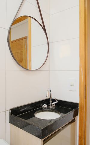 Apartamento à venda com 34m², 1 quarto e sem vagaBanheiro Social