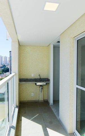 Apartamento à venda com 68m², 2 quartos e 2 vagasVaranda da Sala