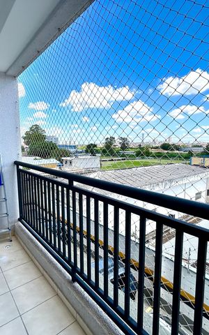 Apartamento à venda com 47m², 2 quartos e sem vaga Apartamento à venda com 47m², 2 quartos e sem vagaVaranda da Sala