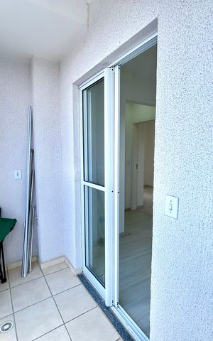 Apartamento à venda com 47m², 2 quartos e sem vaga Apartamento à venda com 47m², 2 quartos e sem vagaVaranda da Sala