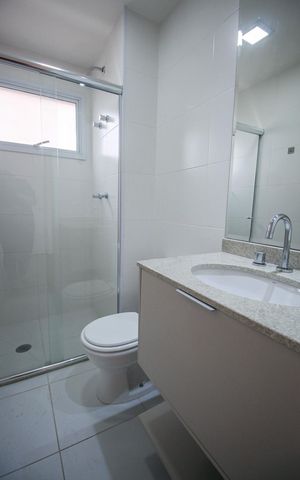 Apartamento à venda com 138m², 3 quartos e 2 vagasBanheiro da Suíte 3