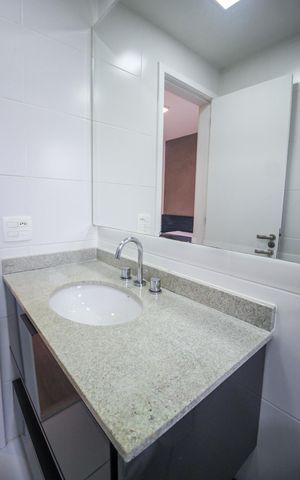 Apartamento à venda com 138m², 3 quartos e 2 vagasBanheiro da Suíte 2