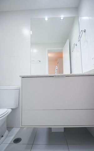 Apartamento à venda com 138m², 3 quartos e 2 vagasBanheiro da Suíte 1