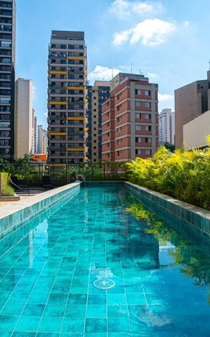 Apartamento à venda com 45m², 1 quarto e 1 vaga Apartamento à venda com 45m², 1 quarto e 1 vagaÁrea comum - Piscina 2