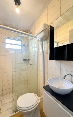 Apartamento para alugar com 28m², 1 quarto e sem vagaBanheiro