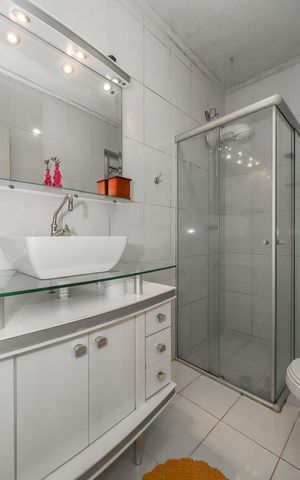 Apartamento para alugar com 40m², 1 quarto e sem vagaBanheiro da Suíte