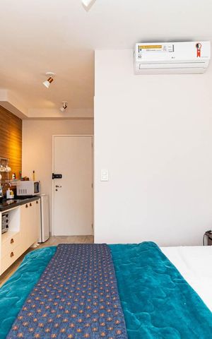 Studio para alugar com 27m², 1 quarto e sem vaga Studio para alugar com 27m², 1 quarto e sem vagaStudio