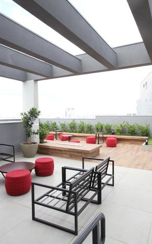 Studio à venda com 27m², 1 quarto e sem vagaÁrea comum